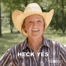 Heck Yes Katey Jo Gordon GIF - Heck Yes Katey Jo Gordon Ultimate Cowboy Showdown Season2 GIFs