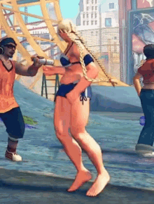 Street Fighter Decapre GIF - Street Fighter Decapre Bikini GIFs