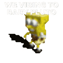 baby pluto vibing spongebob dance spongebob fortnite