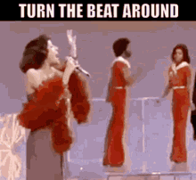 Vickie Sue Robinson Turn The Beat Around GIF - Vickie Sue Robinson Turn The Beat Around Disco GIFs