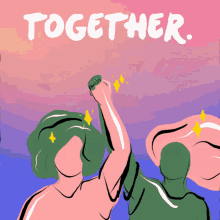 Together Together We Win GIF - Together Together We Win Together We Show Up GIFs