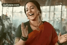 action heroines clapping hands laughter nithya menen