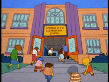 The Simpsons Back To School GIF - The Simpsons Back To School GIFs