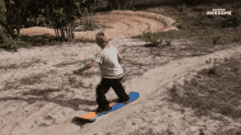 Sandboarding Kid GIF