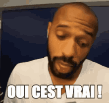 Thierry Henry Oui GIF - Thierry Henry Oui Cestvrai GIFs