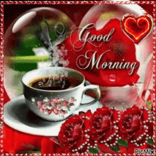 Good Morning February GIF - Good Morning February Coffee GIFs