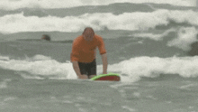Ed Davey Surfing GIF