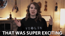 That Was Super Exciting Taylor Davis GIF - That Was Super Exciting Taylor Davis Thrilling GIFs