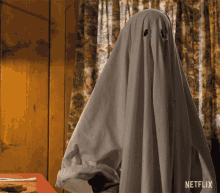 Ghost Costume GIF - Ghost Costume Take Off GIFs