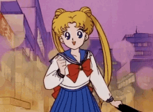 Sailor Moon Running GIF - Sailor Moon Running School GIFs