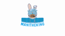 Mani The King Logo GIF - Mani The King Logo Glitch GIFs
