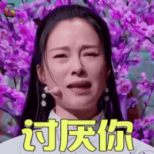 江一燕，讨厌你，讨厌，不喜欢 GIF - Hate Hate You Jiang Yi Yan GIFs