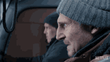 Looking To The Side Liam Neeson GIF - Looking To The Side Liam Neeson Mike GIFs