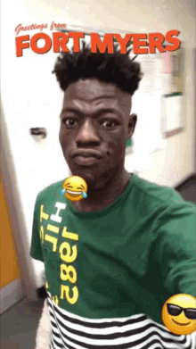 Greetings From Fort Myers Black GIF - Greetings From Fort Myers Black Funny GIFs