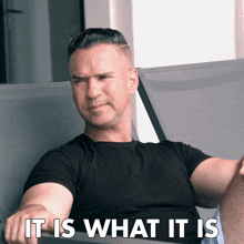 It Is What It Is The Situation GIF - It Is What It Is The Situation Mike Sorrentino GIFs