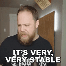 Its Very Very Stable Ryan Bruce GIF - Its Very Very Stable Ryan Bruce Fluff GIFs