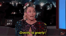 Gravity Is Gnarly Miley Cyrus GIF - Gravity Is Gnarly Miley Cyrus GIFs