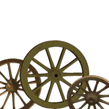 colin raff grotesque wheels wagon wheels surreal