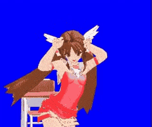 Anime Girl Dancing GIF