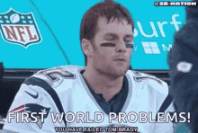 Tom Brady You Have Failed GIF - Tom Brady You Have Failed Face Palm GIFs