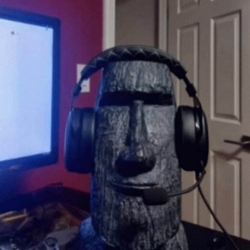 Moai Pet The Moai GIF - Moai Pet The Moai - Discover & Share GIFs