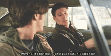 Travel In Style GIF - Cakehole Supernatural Jensen Ackles GIFs