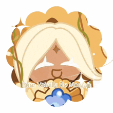 a picture of pure vainilla de morgan in a flower