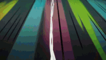 a colorful background with a white line in the middle of it