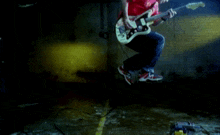 Guitarist-jumping Distoration-pedal GIF - Guitarist-jumping Jumping Distoration-pedal GIFs
