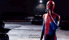 Amazing Spiderman Shhh GIF - Amazing Spiderman Shhh Villain GIFs