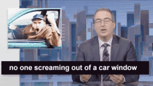 John Oliver Screaming Out Of Car Window GIF - John Oliver Screaming Out Of Car Window GIFs