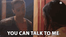 You Can Talk To Me Rachel Thomas GIF - You Can Talk To Me Rachel Thomas Rae GIFs