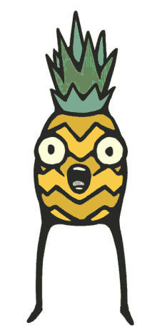pineapple cartoon