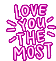 Love Most Loved Sticker - Love Most Loved Love You The Most Stickers
