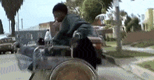 Don'T Be A Menace Hit By A Car GIF