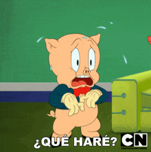 Qué Haré Porky GIF - Qué Haré Porky Looney Tunes GIFs