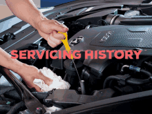 servicing history