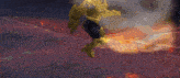 a spawn character is standing in front of a tree