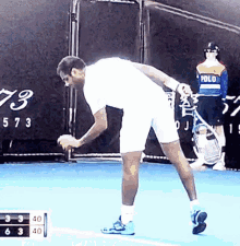 Ramkumar Ramanathan Serve GIF - Ramkumar Ramanathan Serve Tennis GIFs