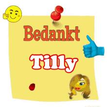 Tilly Bedankt GIF - Tilly Bedankt Rose GIFs