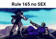 Sex Rule GIF - Sex Rule Rule Goku GIFs