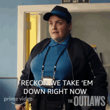 I Reckon We Take Em Down Right Now Diane Pemberley GIF - I Reckon We Take Em Down Right Now Diane Pemberley The Outlaws GIFs