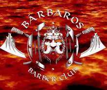 barbaros barber club logo