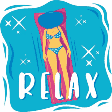 relax summer fun joypixels chill pool