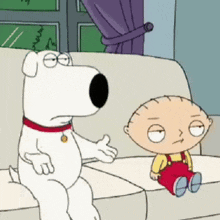 Family Guy Brian And Stewie GIF - Family Guy Brian And Stewie What Did You Say GIFs