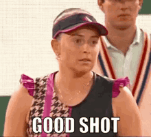 Good Shot Tennis GIF - Good Shot Tennis Jelena Ostapenko GIFs