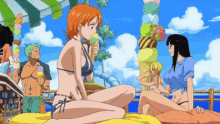 One Piece Summer GIF - One Piece Summer Ice Cream GIFs