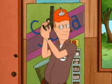 Dale Gribble King Of The Hill GIF - Dale Gribble King Of The Hill Gun GIFs