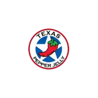a texas logo with a red pepper in a blue circle