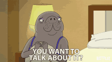 You Want To Talk About It Concerned GIF - You Want To Talk About It Concerned Want To Talk GIFs